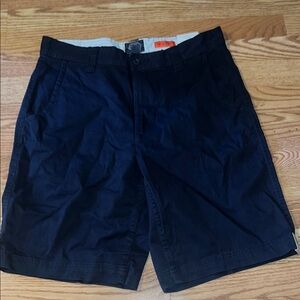 St. John's Bay Blue Flat Front Shorts Casual
